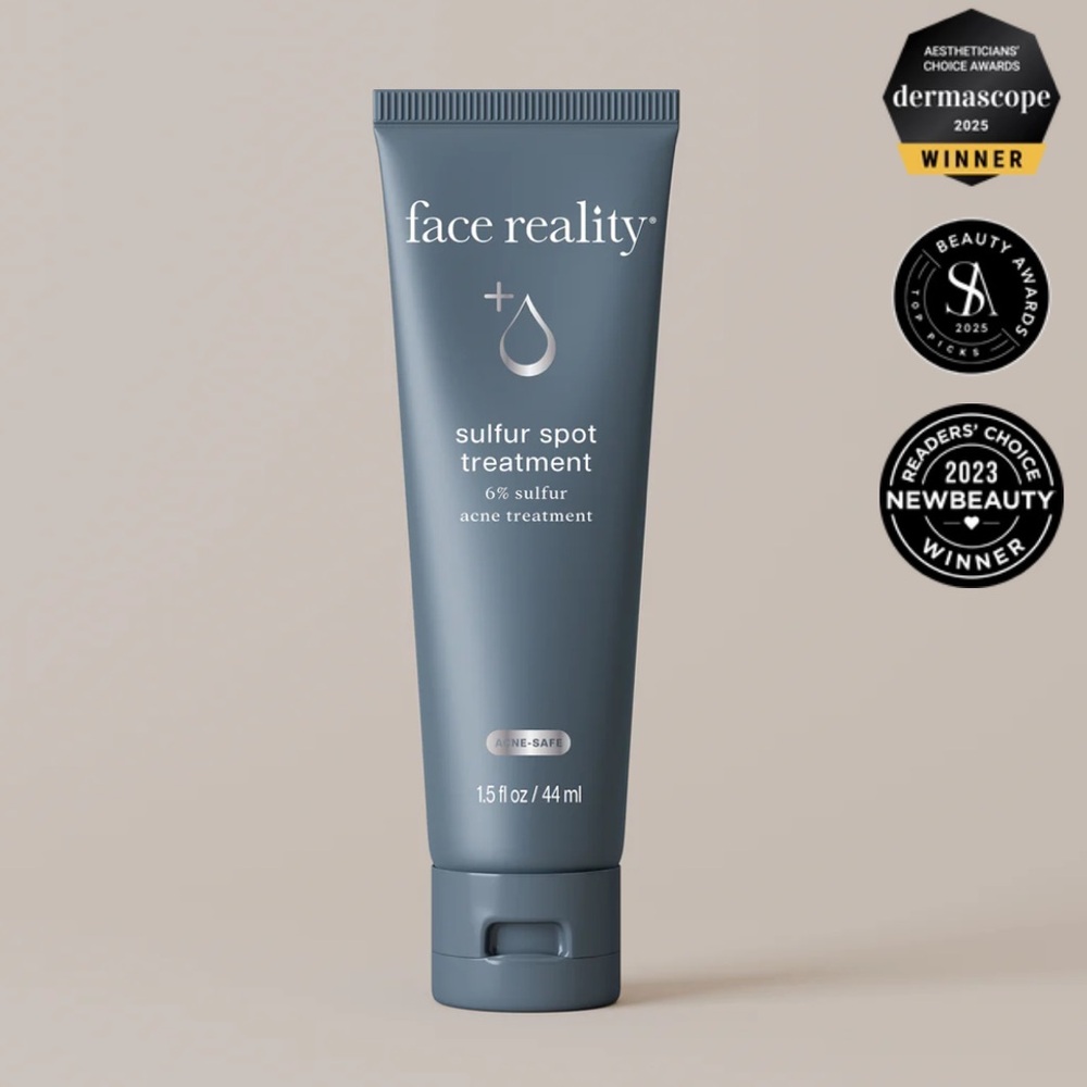 Face Reality Acne Treatment SULFUR SPOT TREATMENT calms redness